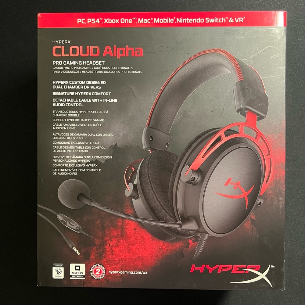 HyperX Cloud Alpha Pro Gaming Headset